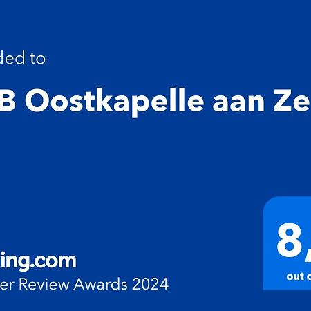 B&B Oostkapelle Aan Zee Eksteriør billede